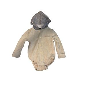 ⭐️ Sovereign Code Los Angeles Corduroy Infant Button-Down Shirt Hoodie